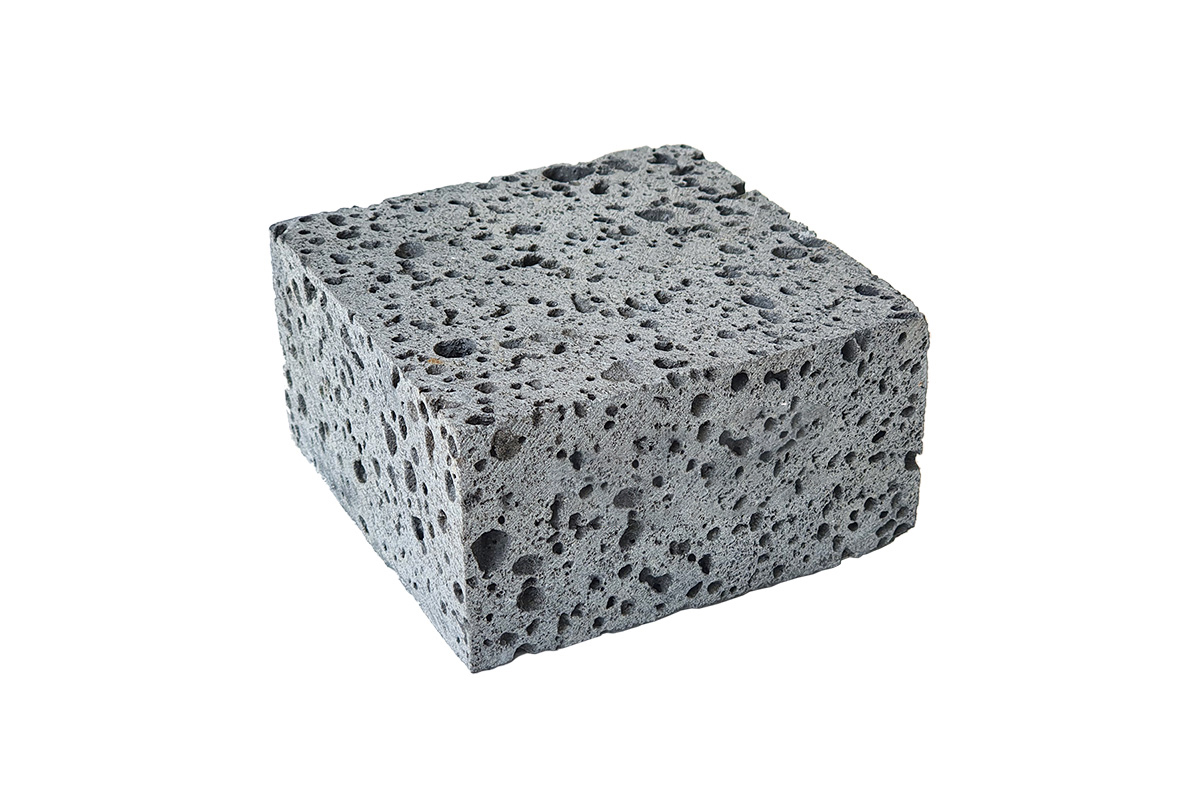 Đá cubic tổ ong xám 10x10x5 cm