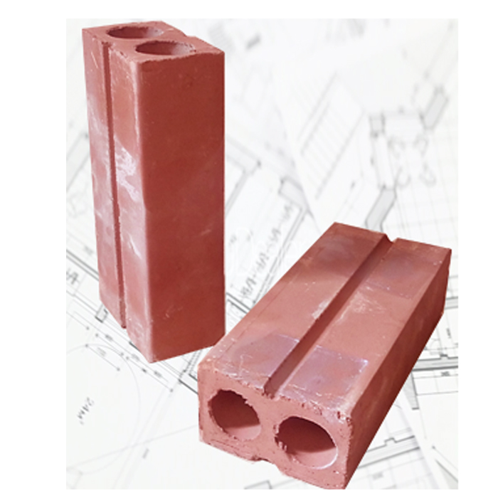 Gạch 2 lỗ không trát