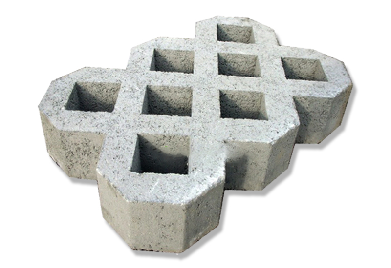 Gạch trồng cỏ 8 lỗ
