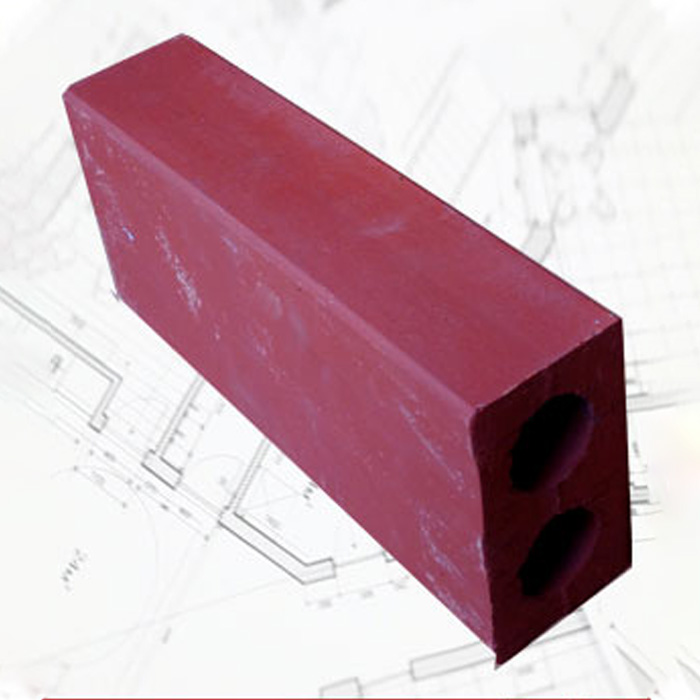 Gạch không trát 2 lỗ sẫm